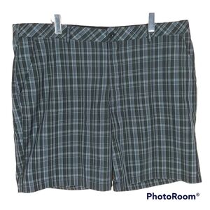 𝅺🍄3/50$🍄 REEBOK Golf casual plaid bermuda men's shorts size 46